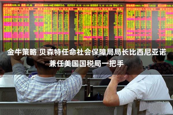 金牛策略 贝森特任命社会保障局局长比西尼亚诺兼任美国国税局一把手